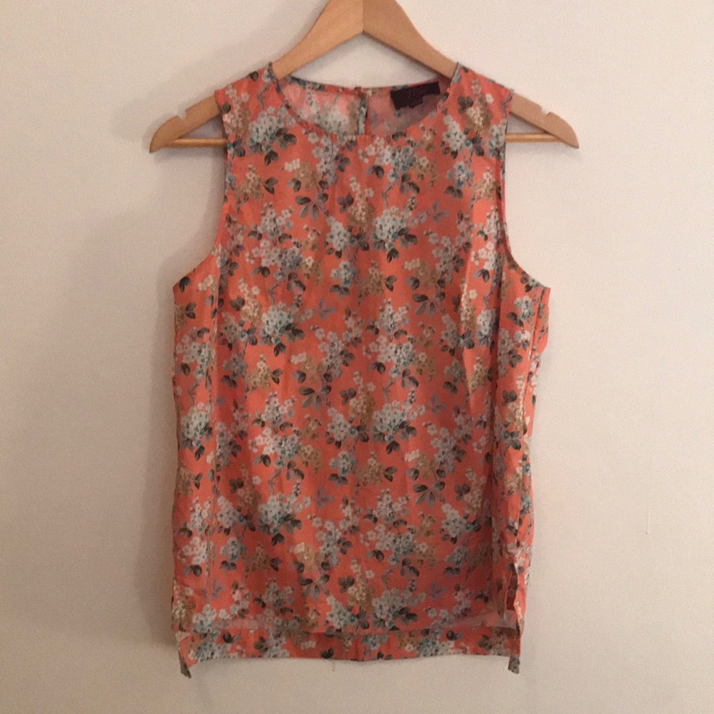 J. Crew Liberty Print Floral Tank